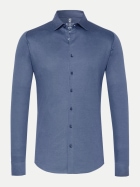Desoto Slim-Fit Jerseyhemd 501-blue piqu? bei Robert Ley