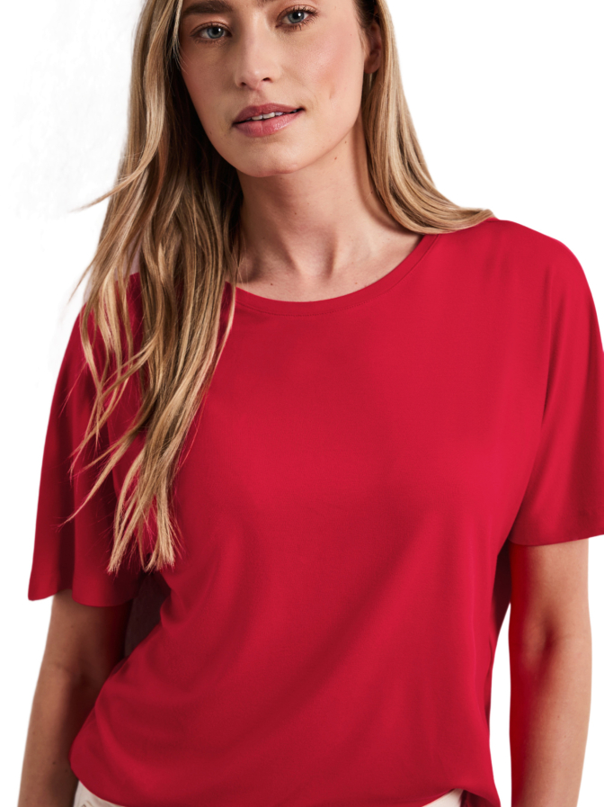 Street One Basic-T-Shirt Crista bei Robert Ley