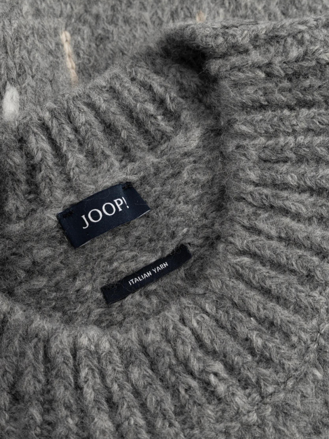 Joop! Kurzarm-Strickpullover Kommas bei Robert Ley