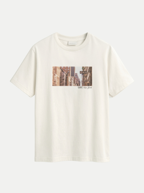 Gant T-Shirt mit Skyline-Print bei Robert Ley