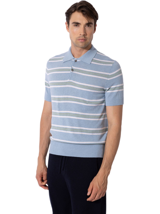 FTC Cashmere Strickpolo mit Kaschmiranteil bei Robert Ley