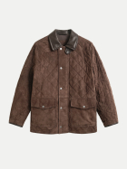Gant Gesteppte Lederjacke 217-BLACK BROWN bei Robert Ley