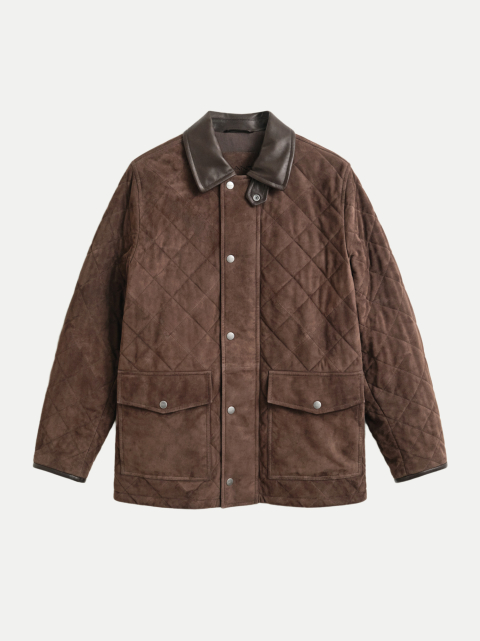 Gant Gesteppte Lederjacke bei Robert Ley