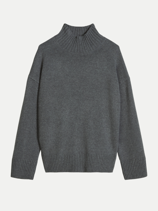 Marc O'Polo DENIM Knit Pullover, Roll Neck, Longsleev bei Robert Ley