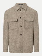 Joop! Overshirt Haydon-J aus Woll-Seide-Mix 270-Light Beige 270 bei Robert Ley