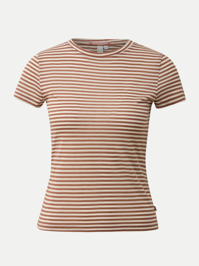Q/S designed by T-Shirt mit Streifenmuster bei Robert Ley