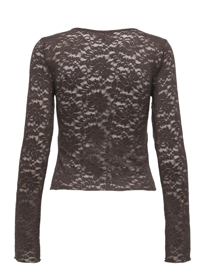 Only Langarm-Spitzenshirt ONLNIKKA bei Robert Ley
