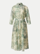 s.Oliver BLACK LABEL Kleid mit Allover-Print 04A1-WHITE bei Robert Ley