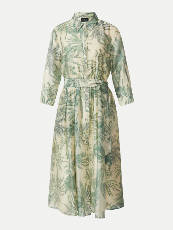 s.Oliver BLACK LABEL Kleid mit Allover-Print bei Robert Ley