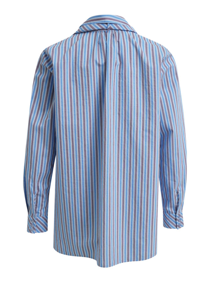 Smith & Soul Streifen-Bluse mit Bindeband bei Robert Ley