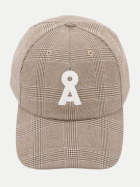 ARMEDANGELS Karierte Kappe YENAAS 3781-claystone - sand stone bei Robert Ley