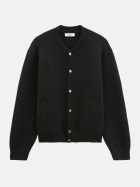 Marc O'Polo DENIM Strickjacke im Blouson-Stil 0001-Black bei Robert Ley