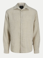JACK & JONES Leinenhemd JPRBLALAWRENCE 176688-Silver Lining bei Robert Ley