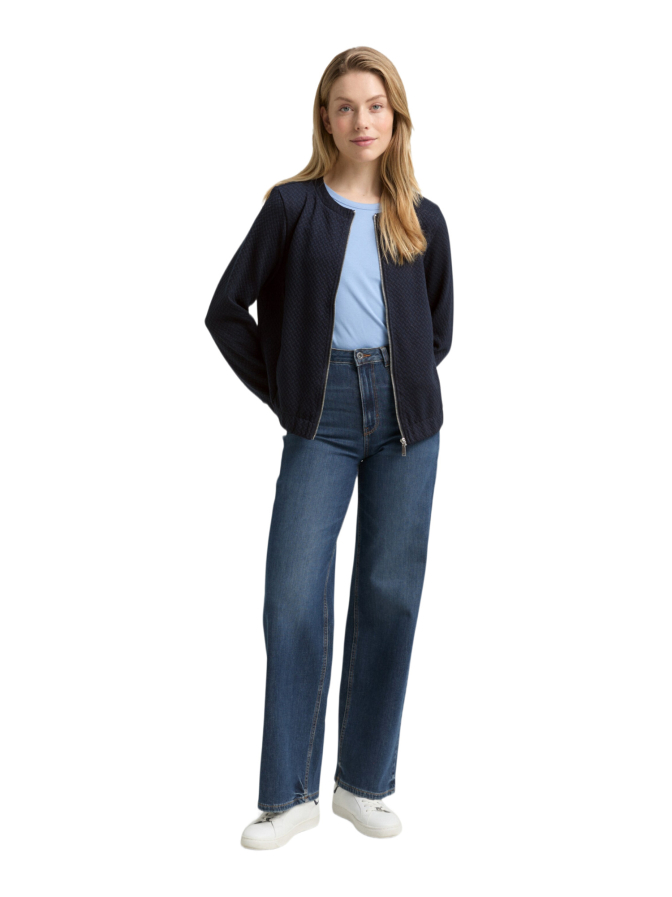 Tom Tailor Sweatjacke mit Eingriffstaschen bei Robert Ley