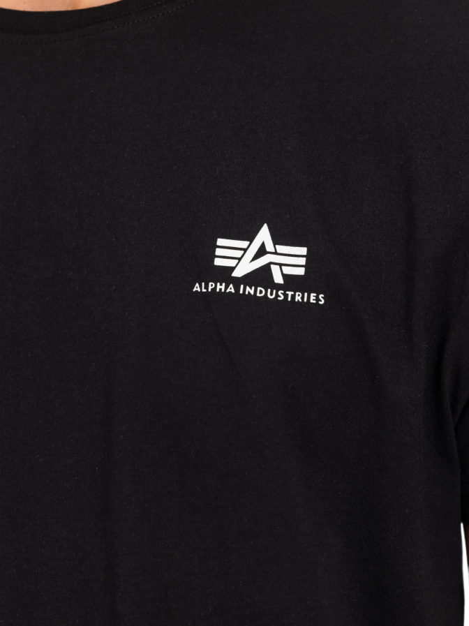 Alpha Industries T-Shirt mit Backprint-Logo bei Robert Ley