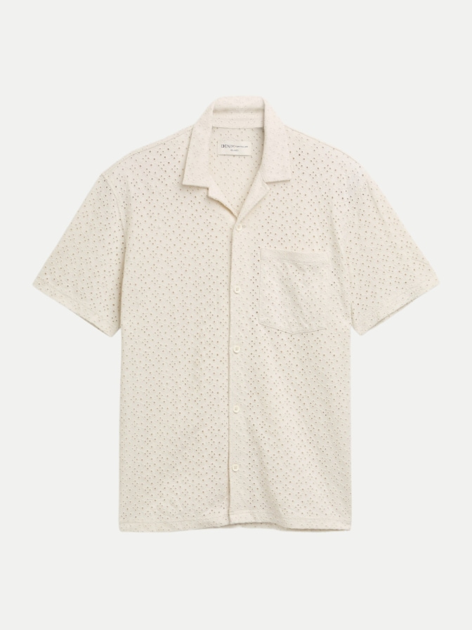 Tom Tailor Denim Hemd mit Resort-Kragen bei Robert Ley