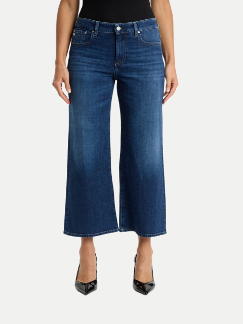 Adriano Goldschmied Wide-Leg Jeans Saige Crop Clean bei Robert Ley