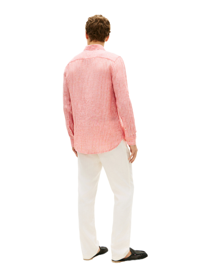 Tommy Hilfiger Leinenhemd mit Streifenmuster bei Robert Ley