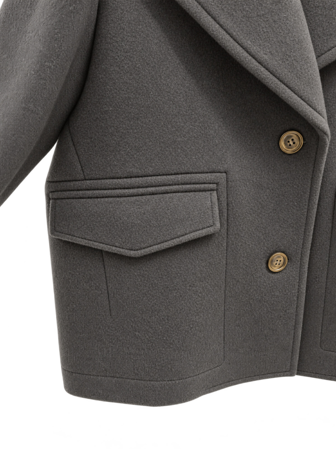 WOOLRICH Cabanjacke 2in1 aus Wollmischung bei Robert Ley