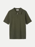Tiger of Sweden Kurzarm Polo-shirt ORBIT 420-mud bei Robert Ley