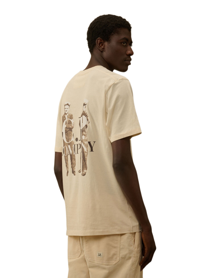 C.P. COMPANY T-Shirt mit Sailor Backprint bei Robert Ley