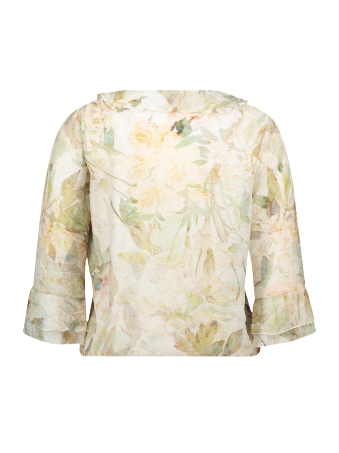 Cartoon Bluse mit floralem Allover-Print bei Robert Ley