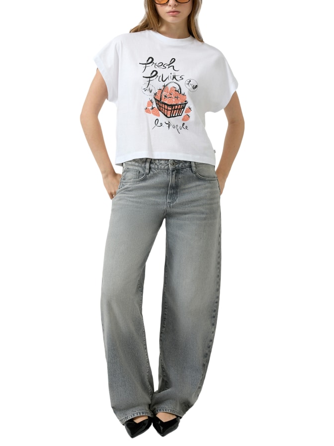 Q/S designed by T-Shirt mit Frontprint bei Robert Ley