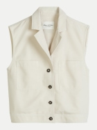 Marc O'Polo Relaxed-Fit Weste 0924-Grey Silk bei Robert Ley