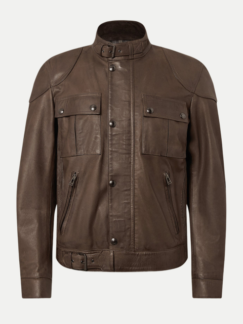 Belstaff Lederjacke Gangster bei Robert Ley