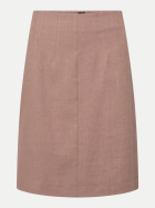 Windsor Women Leinenstretch Rock 243-Open Brown                 243 bei Robert Ley