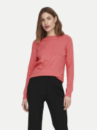 Only Strickpullover Rica 202650003-Sun Kissed Coral/Melange bei Robert Ley