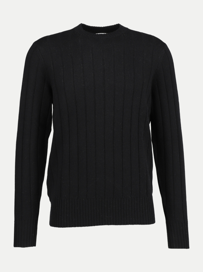 FTC Cashmere Pullover mit breiter Rippenstruktur bei Robert Ley
