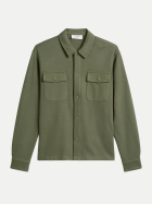 Marc O'Polo DENIM Sweat-Overshirt 2907-Dark Moss bei Robert Ley