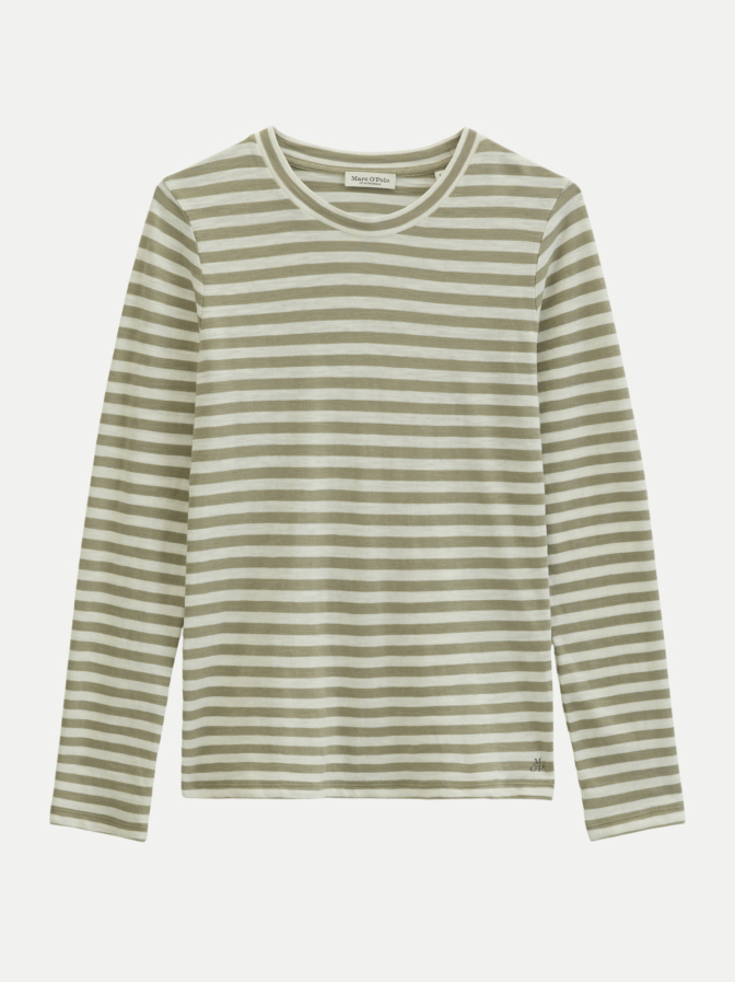 Marc O'Polo DENIM Gestreiftes Langarmshirt bei Robert Ley