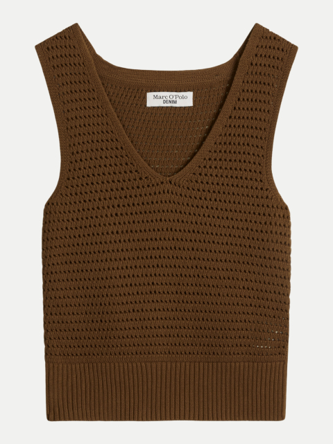 Marc O'Polo DENIM Top mit V-Ausschnitt bei Robert Ley