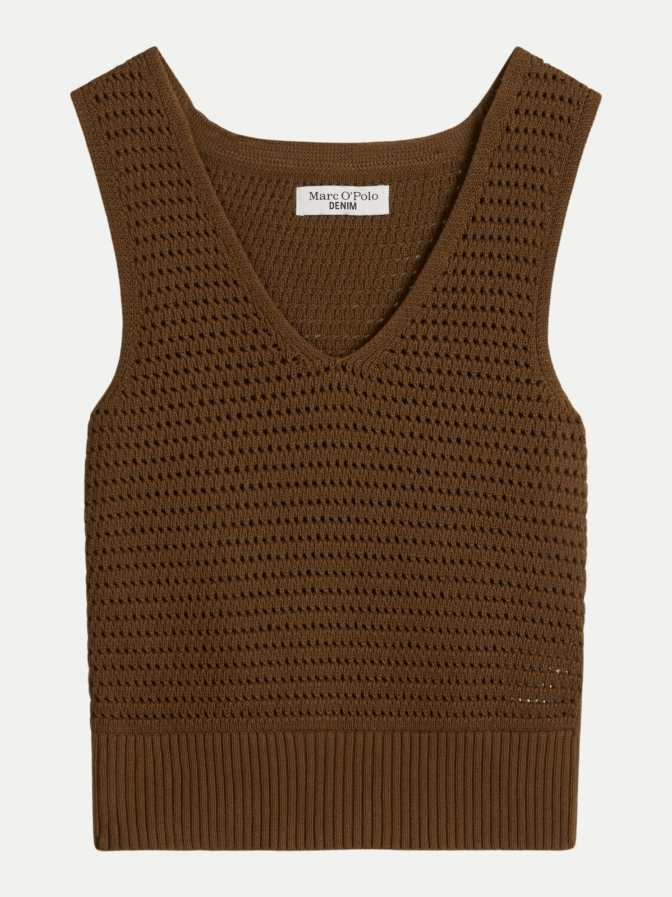 Marc O'Polo DENIM Top mit V-Ausschnitt bei Robert Ley