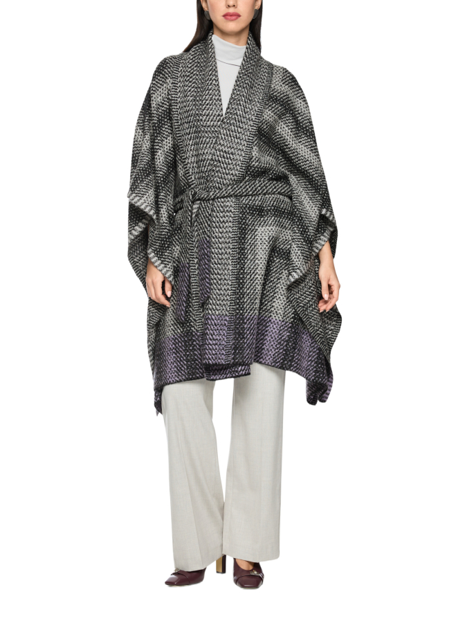 Marc Cain Strickmantel mit Jacquarddesign bei Robert Ley