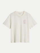 Marc O'Polo DENIM Basic T-Shirt 1183-Silky White bei Robert Ley