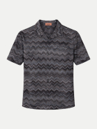 MISSONI Hemd mit Zigzag-Muster s80ek-brown-tones bei Robert Ley