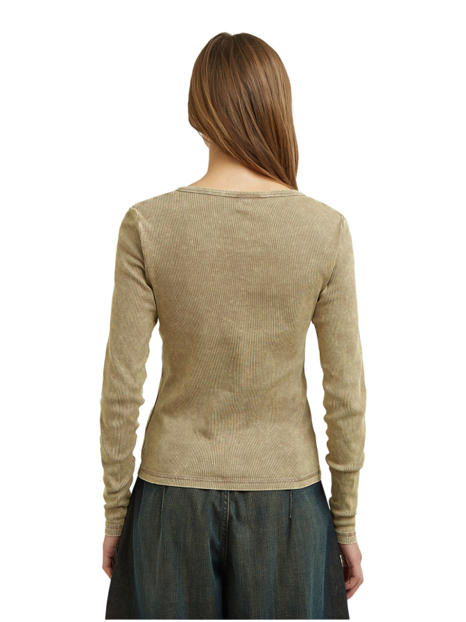 G-STAR RAW Langarmshirt mit Henley-Ausschnitt bei Robert Ley