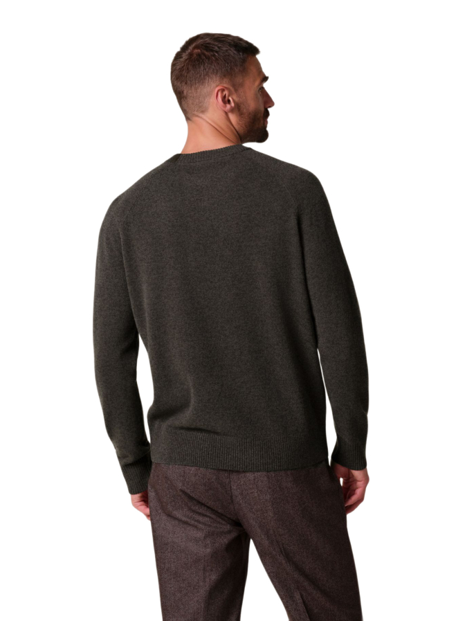 PROFUOMO Pullover Soft Wolle Crewneck bei Robert Ley