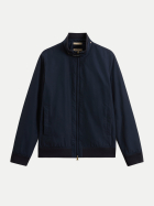 WOOLRICH Bomberjacke Light Ramar mlb-meltonblue bei Robert Ley