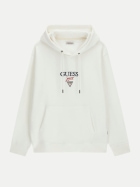 Guess Hoodie Baker Logo g046-alabaster white bei Robert Ley