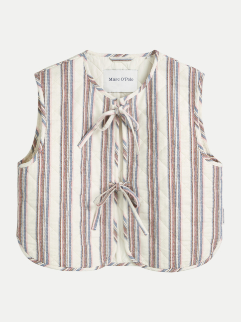 Marc O'Polo DENIM Gestreifte Weste bei Robert Ley