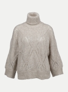 Peserico Lochstrickpullover 43A-opal white bei Robert Ley