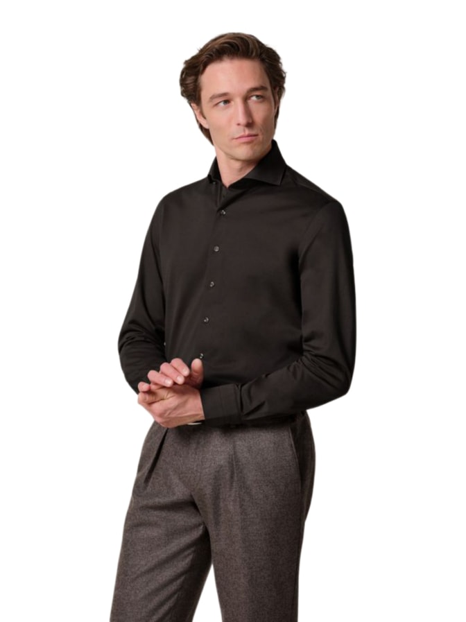 PROFUOMO Slim-Fit Hemd mit Cutaway Kragen bei Robert Ley