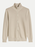 Marc O'Polo Strickjacke aus Bio-Baumwolle 0924-Grey Silk bei Robert Ley