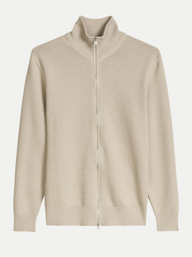Marc O'Polo Strickjacke aus Bio-Baumwolle bei Robert Ley