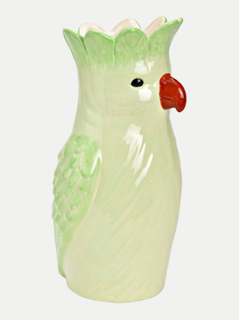 G.WURM Vase Papagei 13x25x13 bei Robert Ley