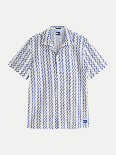Tommy Jeans Hemd mit Zickzackmuster bei Robert Ley